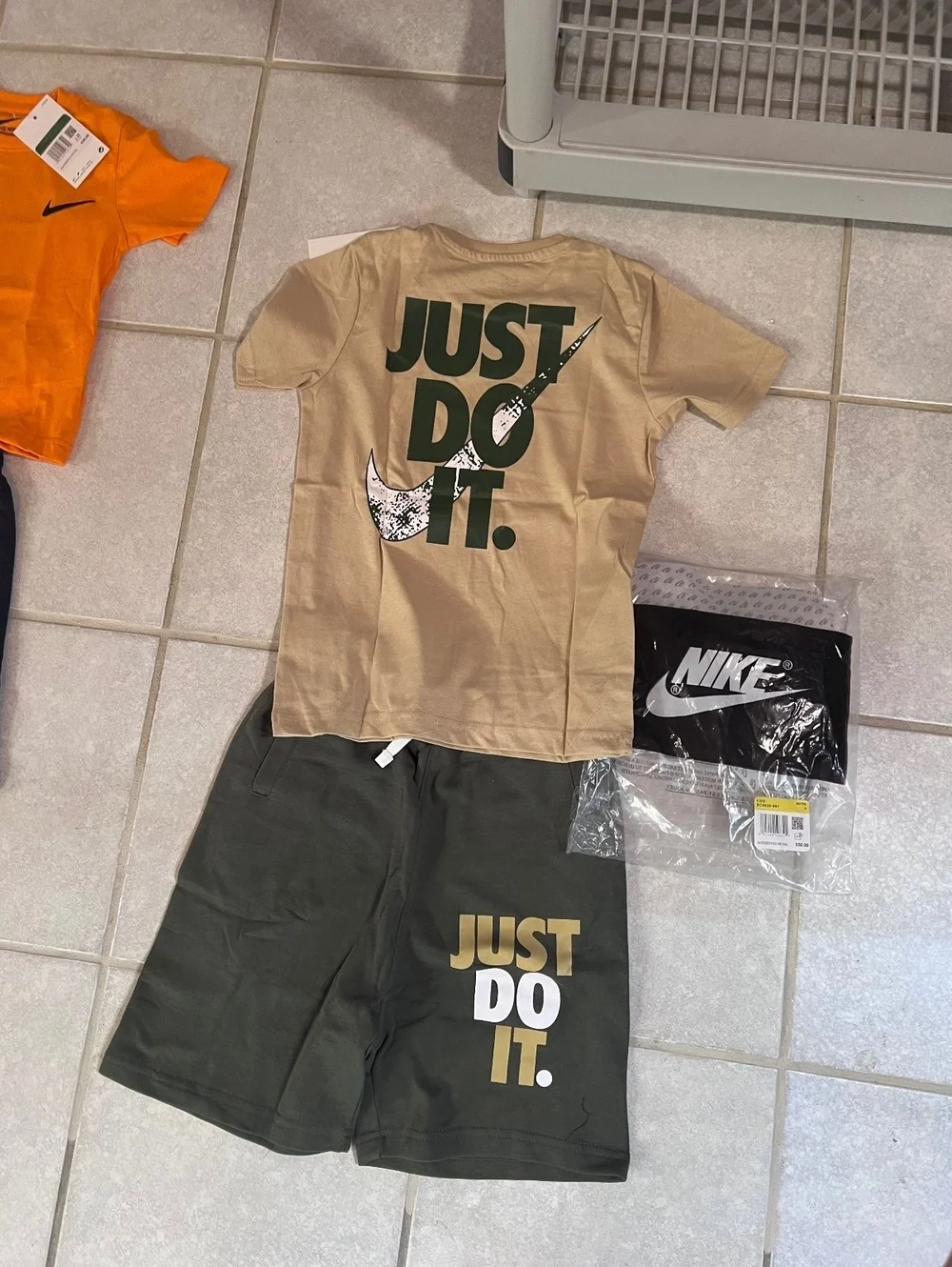 Kids Nike short/shirt set 11/12T youth large